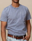 Adult Short Sleeve Crew Neck w/Pocket Modern Fit