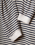 Adult Long Sleeve Crew Neck Hemp Stripe