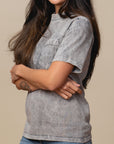 Adult Short Sleeve Crew Neck w/Pocket Classic Fit