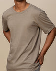 Adult Short Sleeve Crew Neck Viscose Hemp