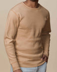 Adult Long Sleeve Crew Neck Raschel Thermal