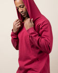 Adult Long Sleeve Jersey Hoodie Pkt Tee