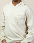 Adult Long Sleeve Jersey Hoodie Pkt Tee