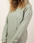 Adult Long Sleeve Jersey Hoodie Pkt Tee