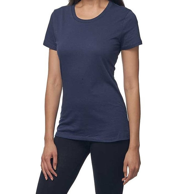 Women's Short Sleeve Slim Fit Adult T