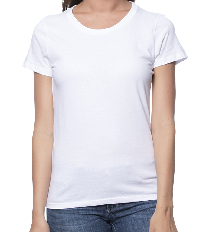 Women's Short Sleeve Slim Fit Adult T