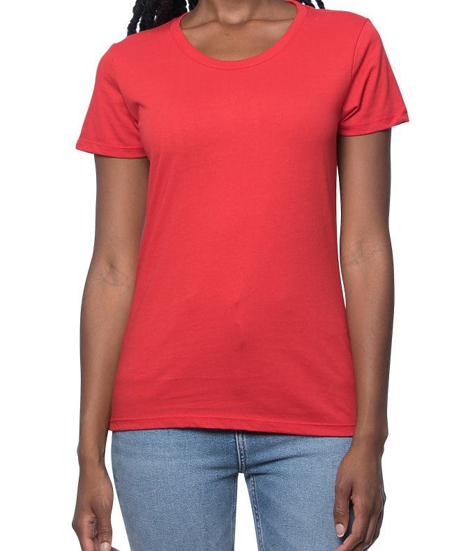 Women's Short Sleeve Slim Fit Adult T