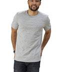 Adult Short Sleeve Crew Neck with Pocket Slim Fit