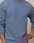 French Terry LS Crew Nk Pullover w/Yoke