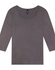 Women's 3/4 Sleeve Scoop Neck Top