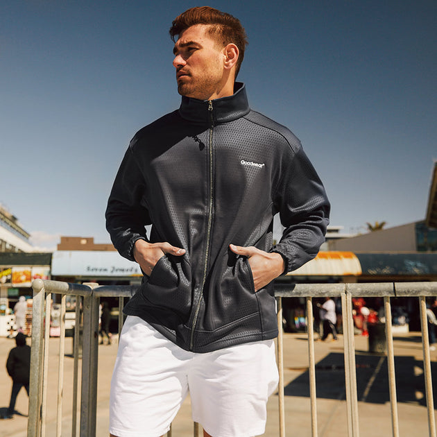 Soft Shell Zip Up Jacket Men's Jacket Made in USA Goodwear USA