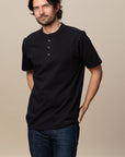 Adult Short Sleeve Henley Classic Fit