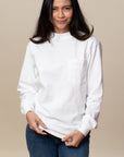 Adult Long Sleeve Crew Neck w/Pocket Classic Fit