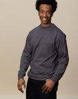 Adult Long Sleeve Crew Neck w/Pocket Classic Fit
