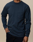 Adult Long Sleeve Crew Neck w/Pocket Classic Fit