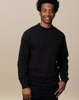 Adult Long Sleeve Crew Neck w/Pocket Classic Fit