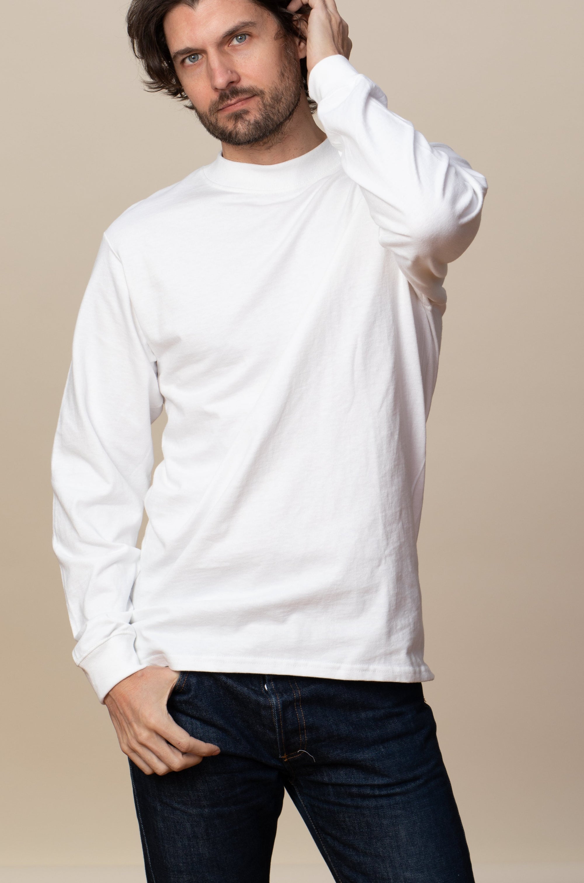 Adult Long Sleeve Crew Neck Classic Fit