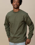 Adult Long Sleeve Crew Neck Modern Fit