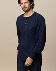 Adult Long Sleeve Henley Classic Fit