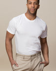 Adult Short Sleeve Crew Neck-Undershirt 2-PACK
