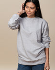 French Terry LS Crew Nk Pullover w/Yoke