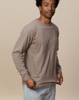Adult Long Sleeve Crew Neck w/Pocket Viscose Hemp