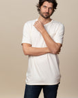 Adult Short Sleeve Crew Neck w/Pocket Viscose Hemp