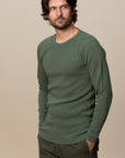 Adult Long Sleeve Crew Neck Raschel Thermal