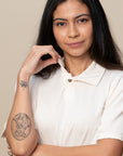 Adult Short Sleeve Polo Viscose Hemp