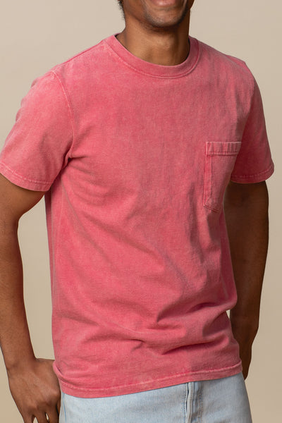 Go2 Men's Soft Blend Short Sleeve T-Shirt - Made In USA, 50/50 Cotton-Poly, Heathered Colors - View #7