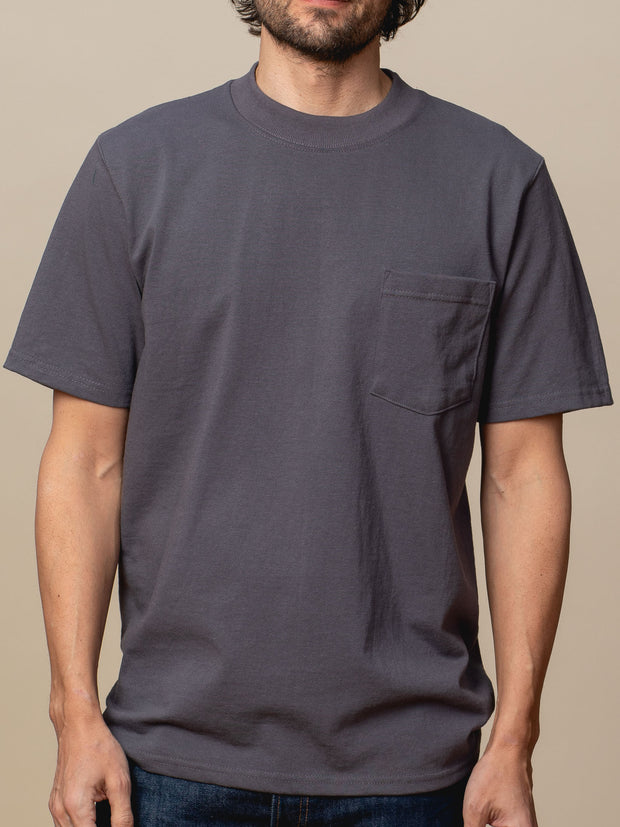 Adult Short Sleeve Crew Neck w/Pocket Classic Fit