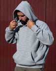 Cotton Fleece Pullover Hoodie