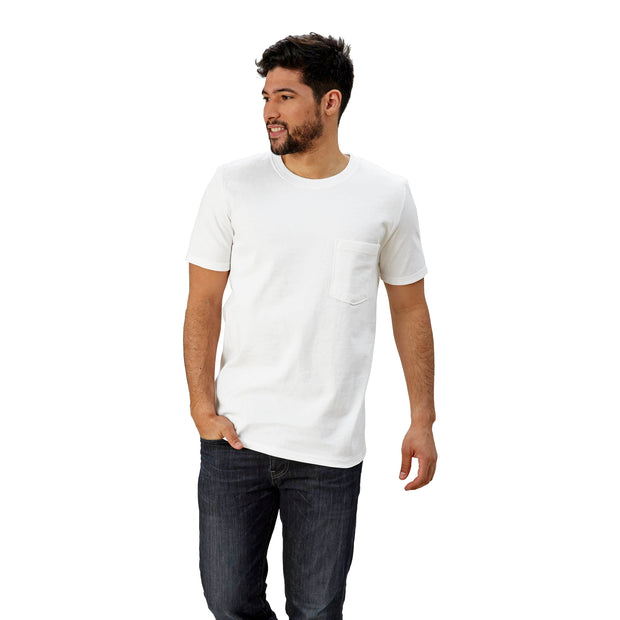 Adult Short Sleeve Crew Neck with Pocket Slim Fit