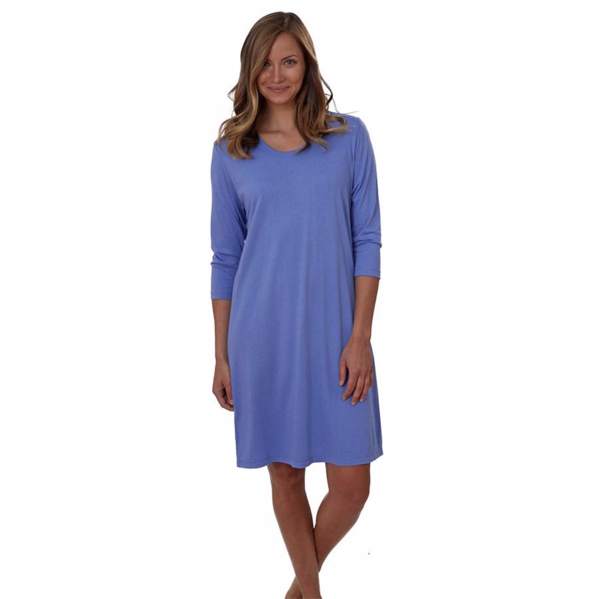 Women&#39;s 3/4 Sleeve Scoop Neck Goodnite Shirt