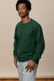 Adult Long Sleeve Henley Classic Fit