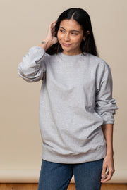 French Terry LS Crew Nk Pullover w/Yoke